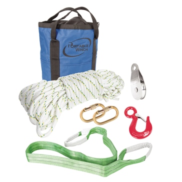 Portable Winch All-purpose Pulling Accessories Kit