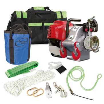 Portable Winch Hunting kit with winch PCW4000