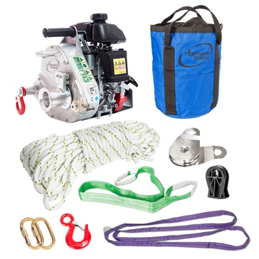 KIMPEX 5500 lbs Winch IP 67 Kit with Synthetic