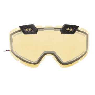 CKX Lentille de lunettes 210° contrôlée électrique, hiver
