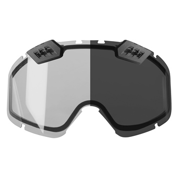 CKX Lentille de lunettes 210° avec ventilation contrôlable photochromique, hiver