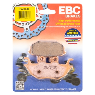 EBC  “R“ Long Life Sintered Brake Pad Sintered metal