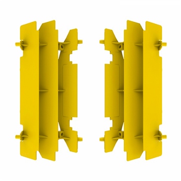 Polisport Louver Wind Deflector for Radiator Wind Deflector - Fits Suzuki