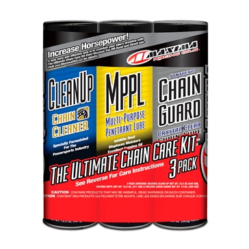 Maxima Synthetic Chain Guard Care Combo Kit