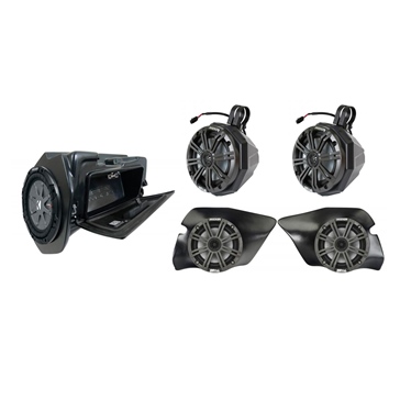SSV WORKS Kicker Marine 5 Speaker Kit Fits Polaris