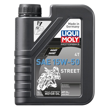 Liqui Moly Oil 4T Synthetic Street 15W50