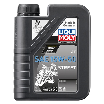 Liqui Moly Huile 4T Synthétique Street 15W50