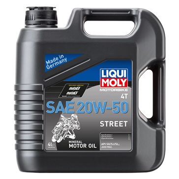 Liqui Moly Huile 4T minérale Street 20W50