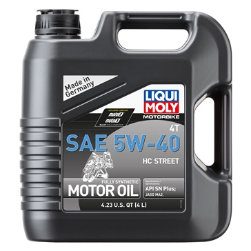 Liqui Moly Huile 4T Synthétique Street 5W40