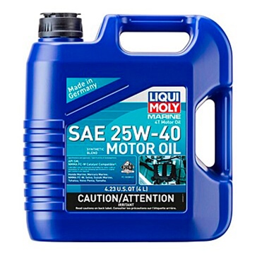 Liqui Moly Huile 4T 25w40 Marine synthétique 25W40