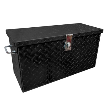 Hornet Outdoors Boîte à outils en aluminium avec plaque diamantée adaptation universelle