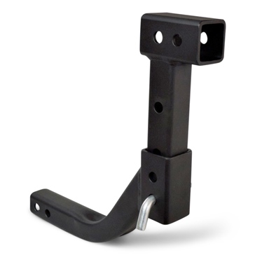 Hornet Outdoors Premium Heavy Duty Curved Adjustable Universal Receiver Hitch