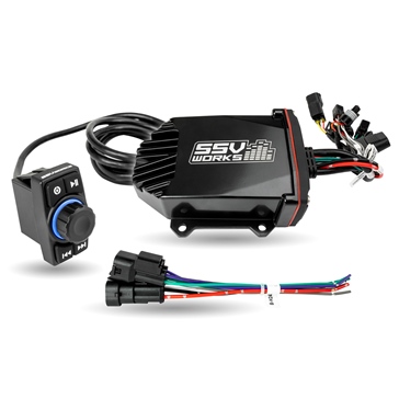 SSV WORKS Universal Bluetooth Rocker Switch Audio System with 200-Watt Amplifier Rocker - 163519