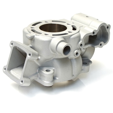 Cylinder Works Ensemble de cylindre standard Kawasaki - 85 cc - Carbure de silicium avec dépôt de nickel