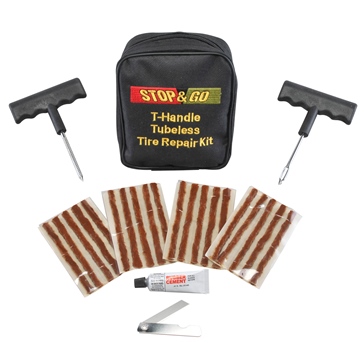 STOP & GO Tubeless T-Handle Tire Repair Kit