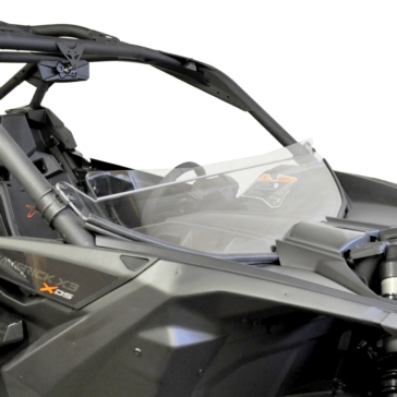 Direction 2 Short Windshield - Scratch Resistant Fits Can-am