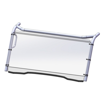 Direction 2 Pare-brise complet - anti-égratignure Kawasaki