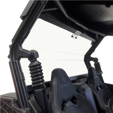 Direction 2 Rear Windshield - Scratch Resistant Fits CFMoto