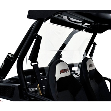 Direction 2 Rear Windshield - Scratch Resistant Fits Polaris