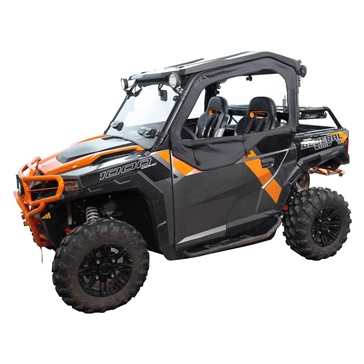 Seizmik Ensemble de portes avec cadre supérieur Polaris - UTV - Porte complète