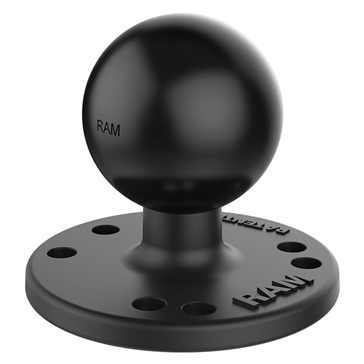 RAM MOUNT Base ronde avec boule RAM-202U