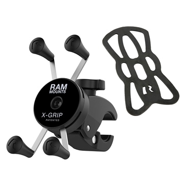 RAM MOUNT X-Grip Phone Mount with Low-Profile Tough-Claw