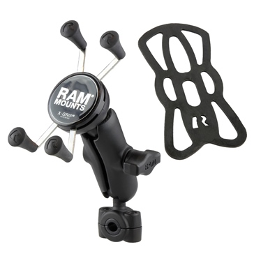 RAM MOUNT Support de téléphone X-Grip avec base pour rail Torque - Moyen