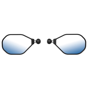RAM MOUNT Miroir Tough-Mirror - Gauche & droite avec boule