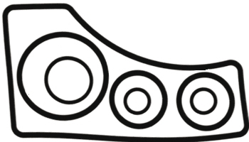 Sierra Outdrive Gasket Kit Fits Mercruiser - 16755, 16755A1, 16755Q1, 16755T1