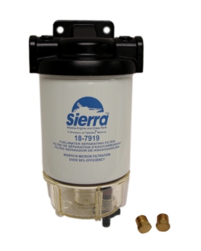 Sierra Fuel Water Separator Set with Collection Bowl 18-7932-1