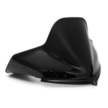 PowerMadd 13030 Powersports-Windschutz Für Schneemobile – Aus Optischem Polycarbonat, Verschiedene Höhen, Verzerrungsfreie Sicht