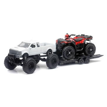 New Ray Toys Modèle réduit - Camion avec VTT Polaris