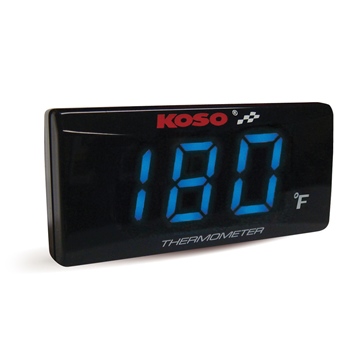 Koso Thermomètre en fahrenheit stylé ultra-mince Universel - BA024B10
