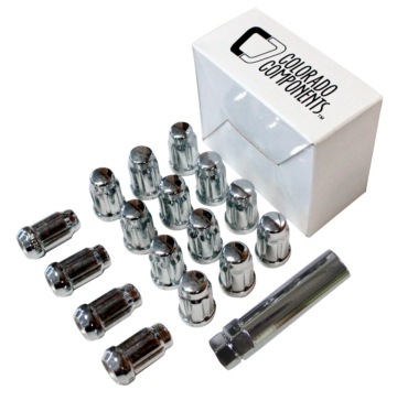 WCA Conical Lug Nut Kit (16) with Tip Closed 217307