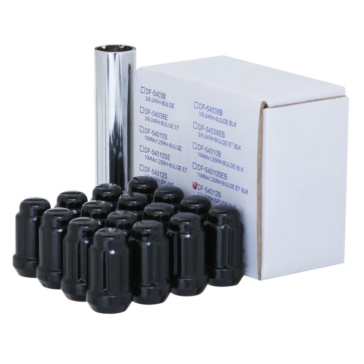 WCA Conical Lug Nut Kit (16) with Tip Closed 217899