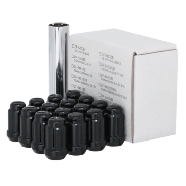 WCA Conical Lug Nut Kit (16) with Tip Closed 217978