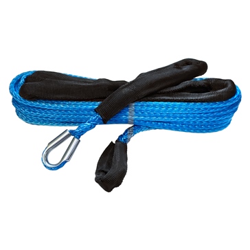 KFI Products Blue Synthetic Winch Cable Extension 7700 lbs