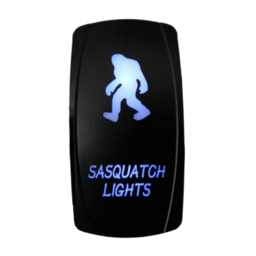 Quake LED Sasquatch LED Switch Rocker - QRS-SL-B