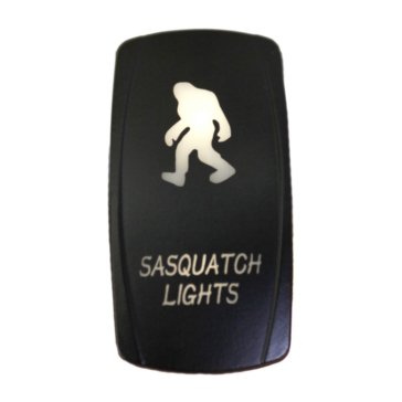 Quake LED Sasquatch LED Switch Rocker - QRS-SL-W