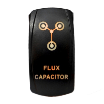 Quake LED Flux Capacitor LED Switch Rocker - QRS-FC-A