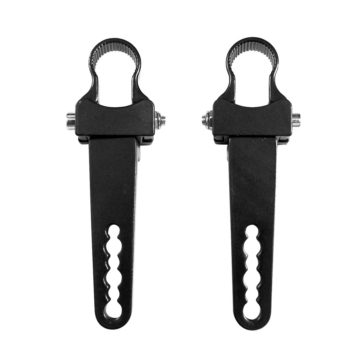 Quake LED Support de lumière Uni Aluminium, Acier inoxydable