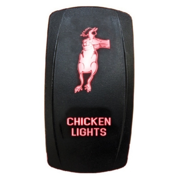 Quake LED Interrupteur Chicken DEL Bascule - 222287