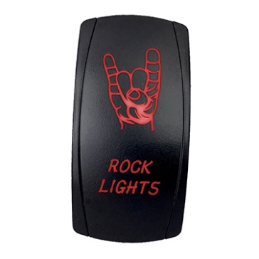 Quake LED Rock LED Switch Rocker - 222503