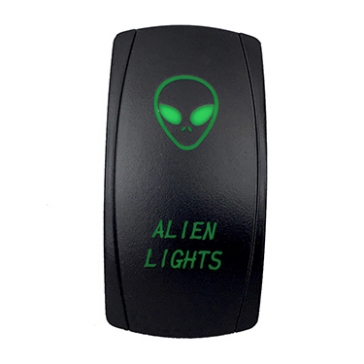Quake LED Interrupteur Alien DEL Bascule - 222514