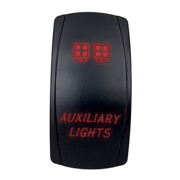 Quake LED Interrupteur Auxiliary DEL Bascule - 222545