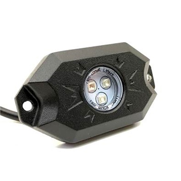 Quake LED Lumières RVB Accent Rock avec contrôleur Quad-Lock