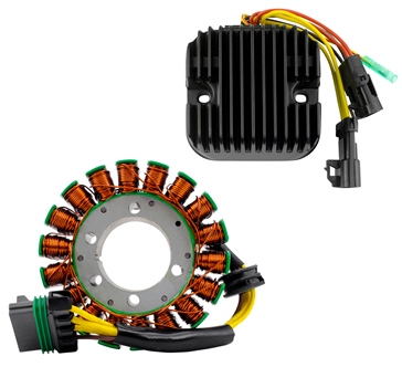 Kimpex HD Generator Stator & Mosfet Voltage Regulator Kit Fits Polaris - 225766