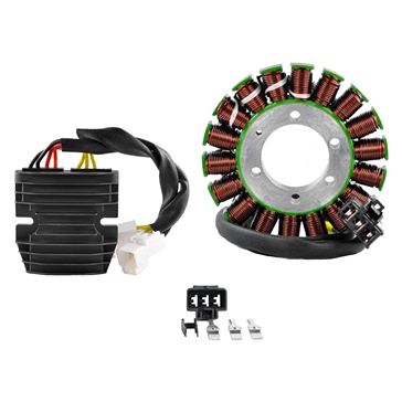 Kimpex HD Generator Stator & Mosfet Voltage Regulator Kit Fits Honda - 225767