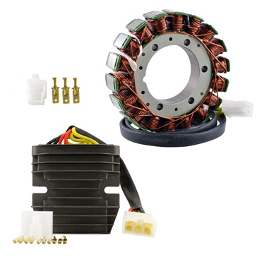 Kimpex HD Generator Stator & Mosfet Voltage Regulator Kit Fits Triumph - 225919