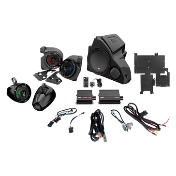 MTX AUDIO Audio System with 5 Speakers Polaris RideCommand Polaris - 5 - 600 W